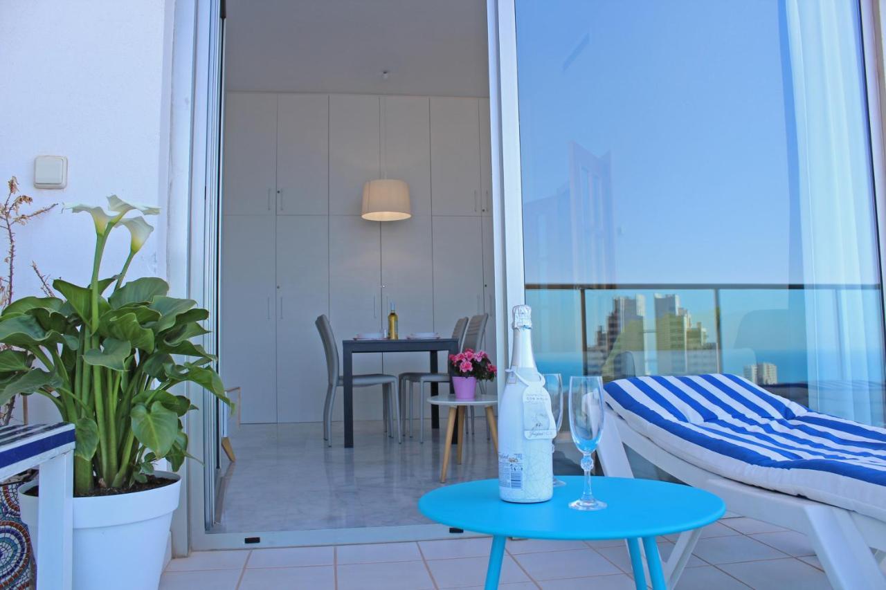 Skyline 20 Apartamento De Lujo Con Terraza Privada Y Vistas Al Mar Бенидорм Экстерьер фото