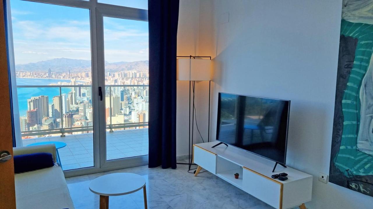 Skyline 20 Apartamento De Lujo Con Terraza Privada Y Vistas Al Mar Бенидорм Экстерьер фото